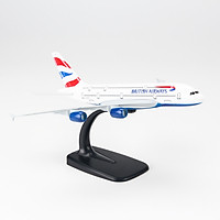 Mô Hình Máy Bay Trưng Bày Airbus A380 British Airways Everfly (20cm)