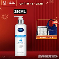 Sữa dưỡng thể 250ml Vaseline Pro Derma số 4 cấp ẩm với 4D HA