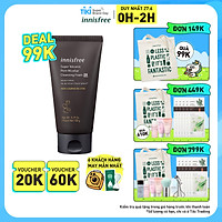 Sữa rửa mặt se khít lỗ chân lông innisfree Super Volcanic Pore Micellar Cleansing Foam 2X 150gr
