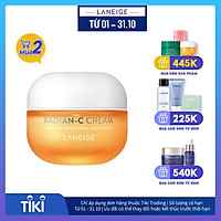 Kem dưỡng trắng da làm mờ đốm nâu Laneige Radian - C Cream 30ml