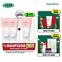 Sữa Rửa Mặt Dưỡng Sáng Hoa Anh Đào Innisfree Jeju Cherry Blossom Jam Cleanser 150g - 131173171