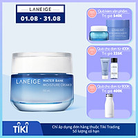 Kem dưỡng ẩm dành cho da thường và da khô Laneige Water Bank Moisture Cream Ex 50ml