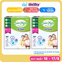 Combo 2 Tã Dán Người Lớn SunMate G2 Size M/L10 (10 Miếng)