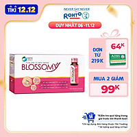 Thực Phẩm Bảo Vệ Sức Khỏe Giúp Da Sáng Đẹp Và Dạ Dày Khỏe Blossomy Hộp 10 chai x 50ml