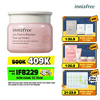 Kem Dưỡng Ẩm Sáng Da Từ Hoa Anh Đào Đảo Jeju Innisfree Cherry Blossom Tone Up Cream 50Ml - 131171021