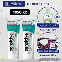 Combo 2 Kem Đánh Răng Sensitivity Treatment By P/S Giải Quyết Ê Buốt 105g