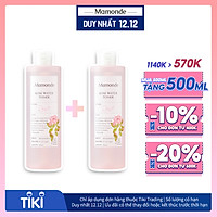 Nước Hoa Hồng Cung Cấp Độ Ẩm Mamonde Rose Water Toner (500ml) 110651205