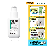 Tinh chất làm dịu và phục hồi da innisfree Retinol Cica Repair Ampoule 30 mL - 131173569x