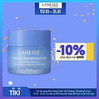 Mặt Nạ Ngủ Dưỡng Ẩm Và Tăng Khả Năng Tự Vệ Của Da Phiên Bản Cải Tiến LANEIGE Water Sleeping Mask EX