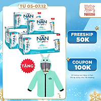 Combo 2 Thùng 24 hộp sữa pha sẵn Nestlé NAN OPTIPRO Kid (180ml) - Tặng áo khoác cho bé (Mẫu ngẫu nhiên)