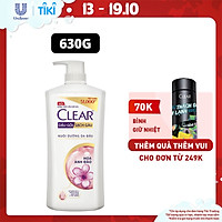 Dầu Gội đầu Clear Hoa Anh Đào Băng Lạnh Cho Tóc Thơm Mát Suốt 24 Giờ 630g