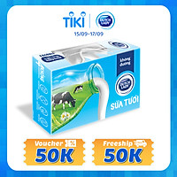 Thùng 48 Hộp Sữa Tươi Tiệt Trùng Dutch Lady Cô Gái Hà Lan Không Đường (48X180ml)