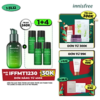 Tinh chất dưỡng ẩm cô đặc từ trà xanh và dầu hạt trà xanh tươi Jeju Innisfree The Green Tea Seed Serum 80ml - NEW