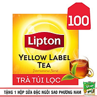 Trà Túi Lọc Lipton Nhãn Vàng (2gx100 gói) - 32014791