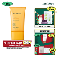 Kem chống nắng lâu trôi innisfree intensive long lasting sunscreen Ex 50ml - 131172647