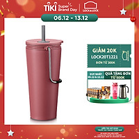 Bình giữ nhiệt có ống hút Lock&Lock Bucket Tumbler with Straw LHC4268