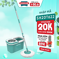 Bộ lau nhà xoay 360 độ Sunhouse KS-CL330S