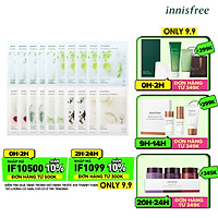 Combo 10+10 Mặt Nạ Giấy Dưỡng Ẩm Phục Hồi Da Innisfree My Real Squeeze Mask 20ml - 278002044