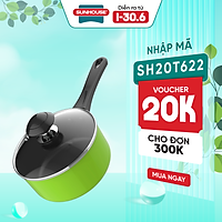 Nồi Nấu Bột Chống Dính Nắp Kính Sunhouse SHG-MP14 14cm