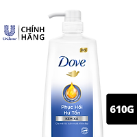 Kem Xả Dove Phục Hồi Hư Tổn 610gr