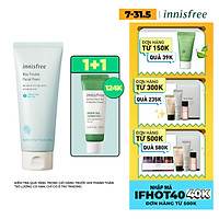 Sữa Rửa Mặt Dành Cho Da Mụn Innisfree Bija Trouble Facial Foam 150g - 131171093