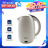 Ấm Đun Siêu Tốc 2 Lớp Nagakawa NAG0314 (1.8 Lít) - Hàng Chính Hãng
