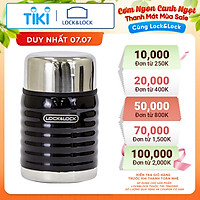 Hộp Giữ Nhiệt Đựng Thức Ăn Lock&Lock LHC8027BLK - Đen