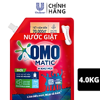 Túi Nước Giặt Omo Matic Cửa Trên (4.0Kg)
