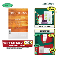 Mặt nạ dưỡng sáng da innisfree Brightening Moment For Skin Mask (VITA C) 25ml - 131173440x