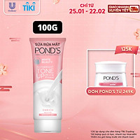 Kem Sữa Rửa Mặt Dưỡng Trắng Nâng Tông Pond'S White Beauty Tone Up 100G