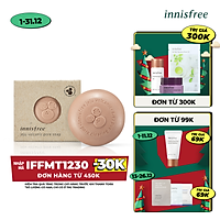 Xà Phòng Rửa Mặt Se Khít Lỗ Chân Lông Innisfree Jeju Volcanic Pore Soap 100G - 131171452