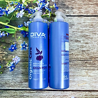 Bộ dầu gội xả phục hồi giữ màu DIVA Collagen Hair Repair Protect Color 750ml