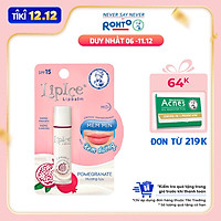 Son dưỡng không màu chuyển kem mịn Lipice Creamy 4.3g