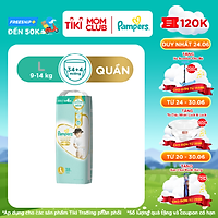 Tã/ Bỉm Quần PAMPERS Nội Địa Nhật Bản Size M(48 miếng, 6-11kg/ L(38 miếng, 9-14kg)/ XL(36 miếng, 12-22kg), Cao Cấp Thượng Hạng