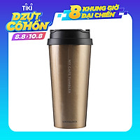 Ly Giữ Nhiệt Bằng Thép Không Gỉ Lock&Lock Clip Tumbler LHC4151GOD (540ml) - Gold