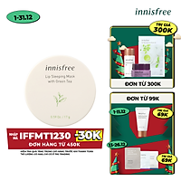 Mặt Nạ Ngủ Dưỡng Ẩm Trà Xanh Cho Môi Innisfree Lip Sleeping Mask With Green Tea 17G-131171856