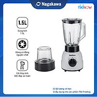 Máy Xay Sinh Tố Nagakawa NAG0810 (350W - 1.5 Lít) - Hàng Chính Hãng