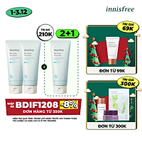 Sữa Rửa Mặt Dành Cho Da Mụn Innisfree Bija Trouble Facial Foam 150g - 131171093
