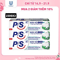Combo 3 Kem đánh răng P/S Bảo Vệ 123 Baking Soda - Hương Thảo 230g giúp làm trắng răng tự nhiên