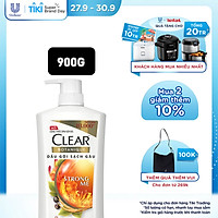 Dầu Gội đầu Clear Botanique 9 Thảo Dược Quý Cho Da Đầu Yếu Với 3X Sức Mạnh Đánh Bay Gàu Nhờn Ngứa 900g