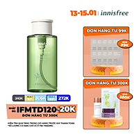 Nước tẩy trang từ trà xanh đảo Jeju Innisfree Green Tea Cleansing Water 300ml - NEW