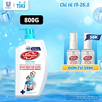 Sữa Tắm Lifebuoy Sạch Khuẩn Bảo Vệ Khỏi 99.9% Vi Khuẩn Gây Bệnh Tạo Cảm Giác Mát Lạnh Sảng Khoái Trên Da 800G