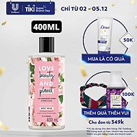 Sữa Tắm 400Ml Love Beauty And Planet Làm Sáng Da Majestic Glow Với 100% Tinh Dầu Hoa Hồng Bulgaria