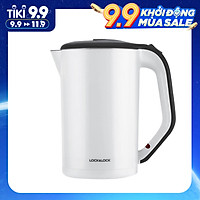 Bình Đun Siêu Tốc 2 lớp Lock&Lock EJK738WHT (1.7L) - Trắng - Hàng chính hãng
