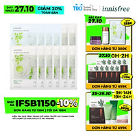 Combo 8+4 Mặt Nạ Giấy Dưỡng Ẩm Phục Hồi Da Innisfree My Real Squeeze Mask 20ml - 278002044