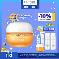 Kem dưỡng trắng da làm mờ đốm nâu Laneige Radian - C Cream 30ml
