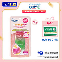 Tinh Chất Chống Nắng Nâng Tông Dành Cho Da Khô/Thường Sunplay Skin Aqua Tone Up UV Essence Happiness Aura (Rose) (Cho Da Sáng Hồng, Khuyết Điểm Xanh) (50g)