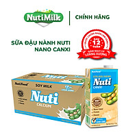 Thùng 12 Hộp Sữa Đậu Nành Nuti Canxi - Hộp 1 Lít