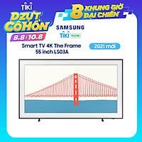 Smart Tivi The Frame Samsung 4K 55 inch QA55LS03A Mới 2021