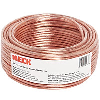 Dây Cáp Loa Âm Thanh Cuộn 1.3mm² MECK (10m): 16-Gauge AWG Speaker Wire Cable